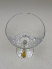 CONTESSA by Tiffin Crystal 6 3/8″ Wine Glass Goblet