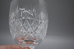 Webb Thomas England Wellington 5.5″ Wine Goblet Cut Crystal