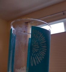 MCM Starburst Tumbler Glasses Teal And White Lot of 5