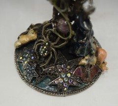 KIRKS FOLLY MERLIN WIZARD MAGIC GOBLET GLASS JEWELED STONES RARE 8″