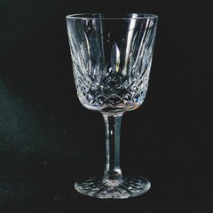 WATERFORD LISMORE PORT GLASSES, Cut Lead Crystal, 4 1/2″, 2 Oz, IRELAND, 2PCS