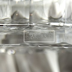Set Of 4 Waterford Crystal LISMORE DOF Double Old Fashioned Glass 12 oz 4 3/8″