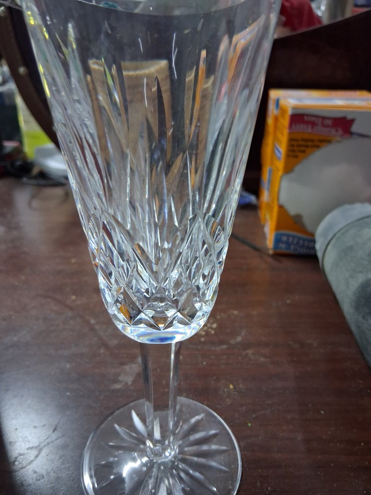 4 QTY Vintage Crystal Glass
