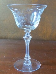 Tiffin Franciscan June Beau #17403 Liquor Cocktail Goblet(s)