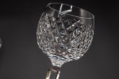 Waterford Crystal Alana Wine Hock Glasses 7 3/8″ Set of 4 – FREE USA SHIPPING