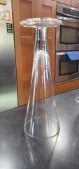 Elegant Set Of 4 Trumpet Style Champagne Toasting Flutes 9 «