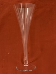 TIFFANY & CO. — TRUMPET — HOLLOW STEM CHAMPAGNE FLUTES, UNSIGNED (4)