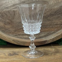 Cristal d’Arques Durand Tuileries 6″ 7 Oz Water Goblets Glasses France Crystal
