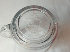 Anchor Hocking #498 Oven Basics 2 Cup/16oz/1 pint/500ml Glass Measuring Cup USA