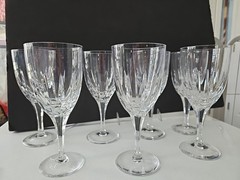 Set of 7 ATLANTIS CASTELO 7.5” Water Goblets CR2000