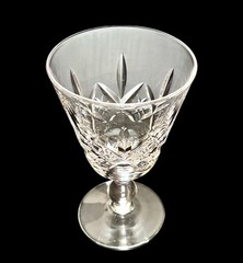 Set Of 2 Vintage Stuart Crystal Glengarry 4.75” Claret Wine Glasses Signed EUC