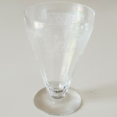 Fostoria Melrose Crystal Footed Juice Glass 4″ fine glassware dessert cocktail
