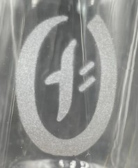 Monogram Etched Clear Shot Glass/Tumblers – Set Of 8 !!!