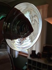 Beautiful Hand Blown Art Glass Signed by Artist Margrarita Glass Barware