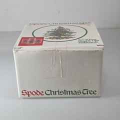 Set Of 4 Spode Christmas Tree Double Old Fashioned Glasses With Box