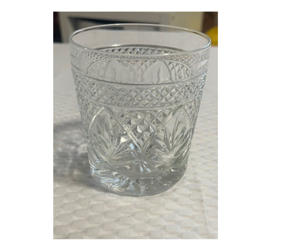 Cristal d’ Arques Durand ANTIQUE CLEAR Whiskey Rock Old Fashion Glass