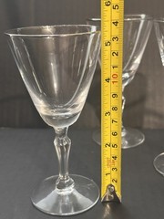 Fostoria ENGAGEMENT Wine Glasses 5 1/4”