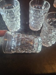 Set of 4 American Fostoria 4” 5oz Regular Tumblers