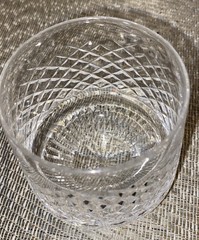 Waterford Crystal Fine Irish Crystal ALANA Pattern Roly Poly Glass Tumbler 3 1/2