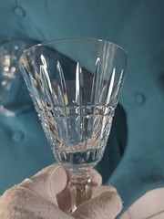 2 Waterford Crystal Glenmore Claret Wine Glass 7″ Tall x 4″ Signed Very Good Lot