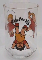 Cabbage Patch Kids CPK 3.5″ Juice Glass Vintage 1984