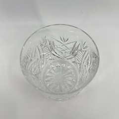 Waterford Crystal Clare Old Fashioned Lowball Glass Criss Cross Cut 3 3/8″