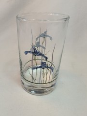 Vintage Corelle «Shadow Iris» 6 oz Juice Glass