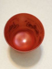 Vintage Fire Engine Frosted Shot Glass Red Firefighter Barware New York Veteran