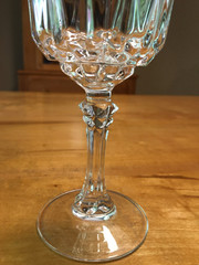 Set of 3 7UP Crystal Wine Glasses, Avignon, Cristal D’Arques – Rare