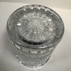 Godinger Silver Art Co, Crystal Freedom Biscuit Jar 8″ H x 4-1/2″ D