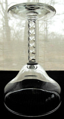 Libbey Glass Clear Empire 3700 Twist Stem Tall Sherbet Champagne Glass
