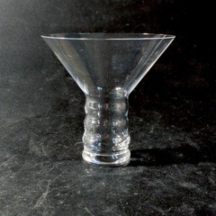 RIEDEL O HOLLOW STEM MARTINI GLASS, Lead Free Crystal, 4 1/2″, 8 Oz, AUSTRIA