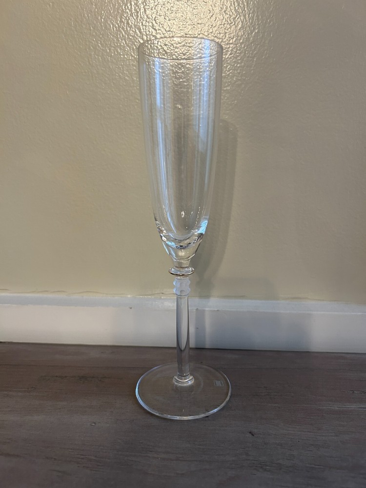 Hoya Entasis Gold Accent champagne flute