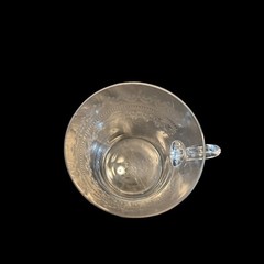 Vintage Fostoria Large Cloverleaf Tapered Punch Cup