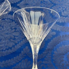 2 Of 10 Godinger Shannon Ireland Cut Crystal Ingrid Martini Cocktail Glasses Bar