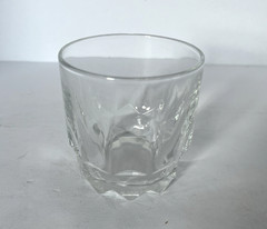 Arcoroc France On The Rocks Glass Whiskey Scotch Lowball Barware Vintage