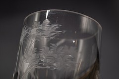 READ – Queen Lace Crystal «Kenyan African» Sable 8 OZ Tumbler Glass – 3 3/4″ #E