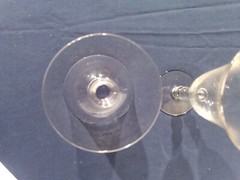 Vintage Imperial Candlewick Water Glasses 4 Ball Stem 7.5 inches set of 2