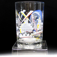 WALT DISNEY WORLD REMEMBER THE MAGIC 25 YEARS SET OF FOUR 12 OUNCE GLASSES