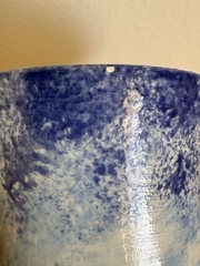 Small Vintage Ceramic Italian Goblet From 2002
