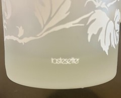 Five Vintage 1970s Frosted Tastesetter Barware by Sigma Glasses