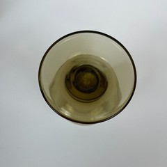 3 Vintage Accent by LIBBEY Tawny GLASS Footed Champagne Flute Smokey 5.5″