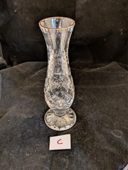 Rogaska Gallia Crystal Vase(s), bud, violet,