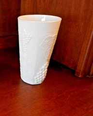 Vintage Colony Harvest Indiana Milk Glass Tumbler 12oz