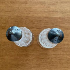 Waterford Lismore Stemmed Salt and Pepper Shaker Set