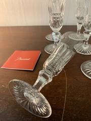 26 Champagne Flutes Buckingham Model Crystal From BACCARAT (Price Per Unit)