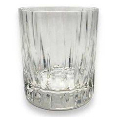 Oscar de la Renta Couture Double Old Fashioned Glass Whiskey Cocktail 4in