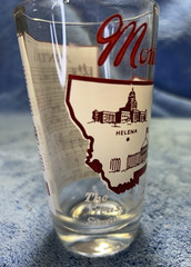 VTG State Song Souvenir Glass 5″ Montana