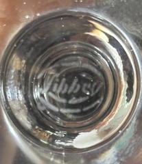 Vintage Libbey “Raleigh” Clear Crystal Glassware- 2 Wine Glasses 1950’s