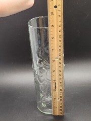 Vintage La Femme 3D Naked Nude Lady Woman Drinking Glass Decor 9″ Tall